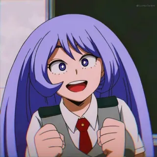 😃 Nejire Hado My Hero Academia Anime, My Hero Academia, Nejire Hado, Cartoon, Charakter, Mädchen telegram sticker