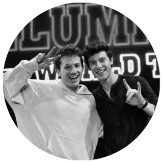 ✌ celebrities, people, friendship, peace, gesture, music telegram sticker