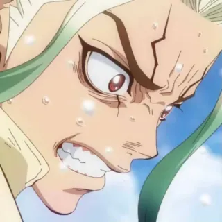 🧪 Senku Ishigami Dr. Stone anime, dr. stone, senku, manga, character telegram sticker