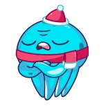 Ледоножек Фред @TgSticker telegram stickers