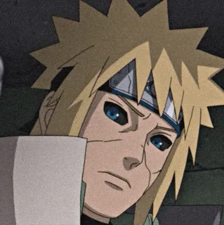 🥀 Minato Namikaze Naruto Anime, Naruto, Minato, Namikaze, Hokage, Rayo Amarillo telegram sticker
