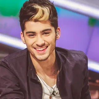👑 Zayn Malik Zayn Malik, Sänger, Promi, One Direction, Porträt telegram sticker