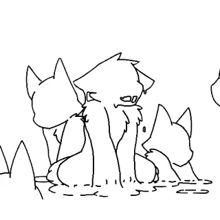 🖤 lobo, animais, monocromático, animal de estimação telegram sticker