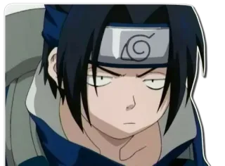 😑 Sasuke Uchiha Naruto Anime, Sasuke, Uchiha, Naruto, Ninja telegram sticker