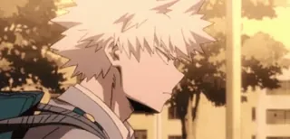 🕸 Katsuki Bakugo My Hero Academia อนิเมะ, มังงะ, ตัวละคร, มายฮีโร่ อคาเดเมีย, บาคุโก, โรงเรียน, นักเรียน telegram sticker