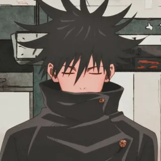 🧊 Megumi Fushiguro Jujutsu Kaisen อนิเมะ, มหาเวทย์ผนึกมาร, เมงุมิ ฟุชิกุโระ, มังงะ, แฟนอาร์ต telegram sticker