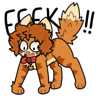 🙀 EEEEK!! telegram sticker