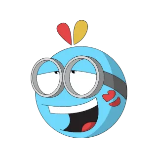 😘 Cartoni animati, Emoji, Carino, Sticker telegram sticker