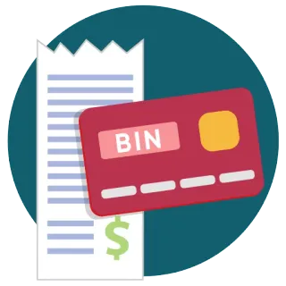 💳 BIN Finanzen, Kreditkarte, Quittung, Geld, Zahlung whatsapp sticker