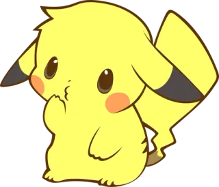 😗 Pikachu Pokemon pikachu, pokemon, mono, dibujos animados, anime telegram sticker