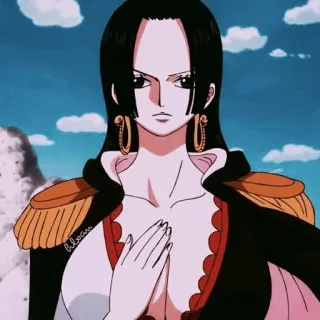 🖤 Boa Hancock One Piece Anime, One Piece, Boa Hancock, Phụ nữ, Nữ Hoàng Hải Tặc, Nhân vật telegram sticker