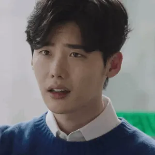 🥀 Lee Jong-suk man, korean actor, celebrity, portrait telegram sticker
