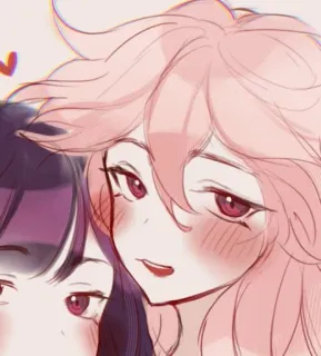 🌟 Styl anime, Rysunek, Kreskówka, Portret telegram sticker