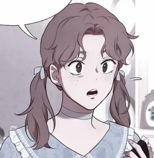 🕯 anime, kartun, gadis, wanita, potret, karakter telegram sticker