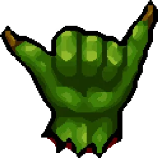 Heroes of the Storm Orc Hand Symbol Pack telegram stickers