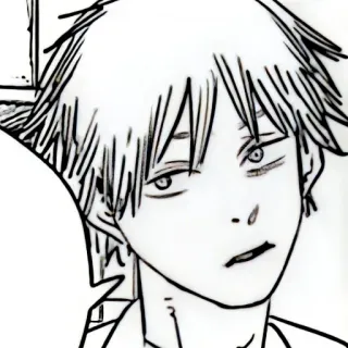 ⚙️ Denji Chainsaw Man anime, manga, chainsaw man, denji, fanart telegram sticker