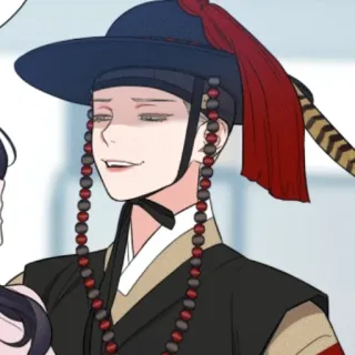 ♥️ Coreano, Histórico, Personagem, Roupa, Retrato telegram sticker