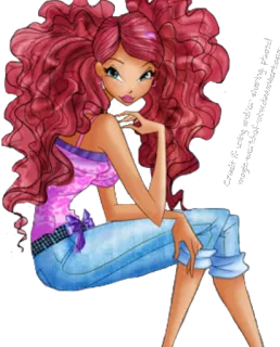 ☺️ Aisha Winx Club desenho animado, Winx Club, Aisha, fada, animado telegram sticker