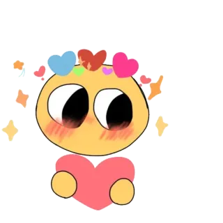 💞 emoji, amor, coração, fofo, kawaii, expressão telegram sticker