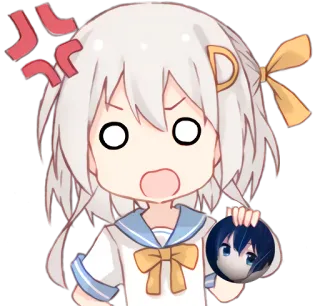 💢 Anime, Personnage, Mignon, Manga, Dessin animé whatsapp sticker