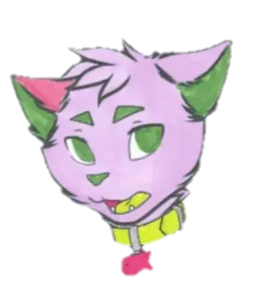 😣 chat, dessin animé, animal, poilu, mignon telegram sticker