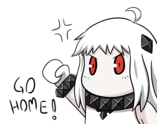 😡 Anime, Manga, Charakter, Cartoon, Wütend, Rote Augen telegram sticker