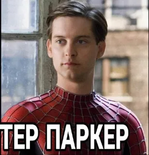 😀 Spider-Man TER ПАРКЕР super-herói, Spider-Man, Marvel telegram sticker