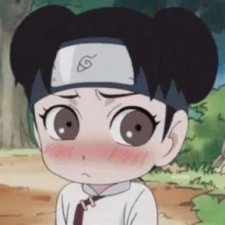 😊 Tenten Naruto Anime, Ninja, Carino, Arrossendo, Naruto, Tenten telegram sticker