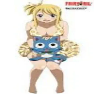 😚 Lucy Heartfilia Fairy Tail FAIRY TAIL 애니메이션, 페어리 테일, 루시 하트필리아, 해피, 만화 telegram sticker
