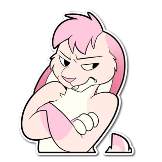 😒 Bunny whatsapp sticker
