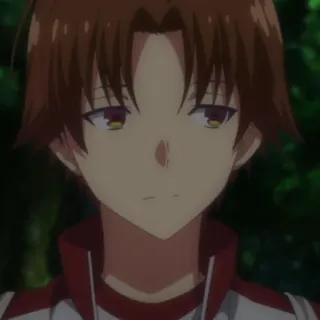 🎲 Kiyotaka Ayanokoji Classroom of the Elite Anime, Sala de Aula, Elite, Escola, Estudante whatsapp sticker