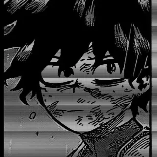 😏 Izuku Midoriya My Hero Academia Anime, My Hero Academia, Izuku Midoriya, Deku, Shonen, Personage, Manga, Gevecht, Superheld telegram sticker