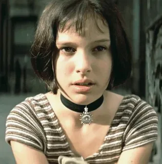 ✨ Matilda Leon: The Professional filme, personagem, menina, profissional, matilda telegram sticker