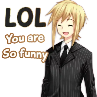 😂 LOL
You are
So funny Anime, Lol, Engraçado, Piada, Mangá, Personagem telegram sticker