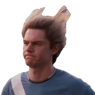 😕 Quicksilver X-Men super-héros, Marvel, X-Men, Quicksilver, Evan Peters, vitesse telegram sticker