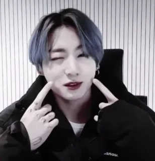 🍒 Jungkook kpop, jungkook, idol, music, asian, singer, wink telegram sticker