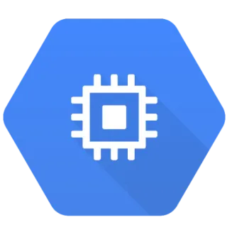🔵 technologia, procesor, komputer, mikroczip, ikona, niebieski telegram sticker