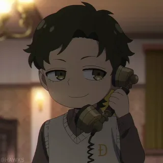 ⚜️ Damian Desmond Spy x Family Anime, Damian Desmond, Spy x Family, Cartoon telegram sticker