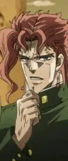 🤔 Kakyoin Noriaki JoJo's Bizarre Adventure Anime, Kreskówka, Manga, Kakyoin, JoJo's Bizarre Adventure, Postać, Fanart telegram sticker