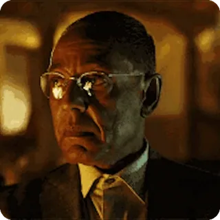 🌟 Gus Fring Breaking Bad Gus Fring, Breaking Bad, TV, Meme, geschockt telegram sticker