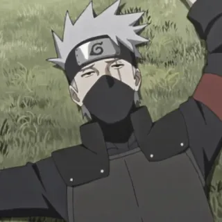 🗡️ Kakashi Hatake Naruto anime, naruto, kakashi, kakashi hatake telegram sticker
