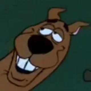 🍈 Scooby-Doo Scooby-Doo, cartone animato, cane, divertente, personaggio telegram sticker