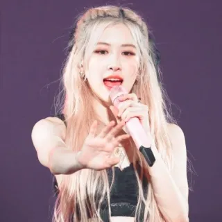🐰 Rose Роуз, Blackpink, певица, K-pop, женщина, айдол telegram sticker