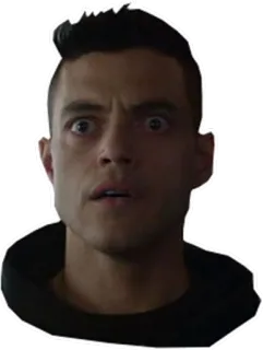 😦 Elliot Alderson Mr. Robot mr robot, elliot, elliot alderson, hacker, série tv, drama telegram sticker