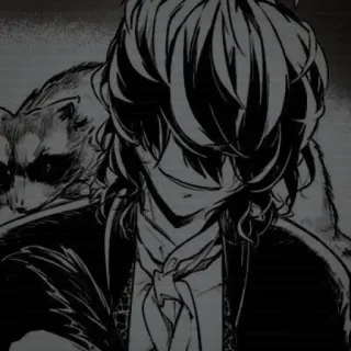 🖤 Anime, Manga, Szop, Postać, Sztuka telegram sticker