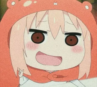 💘 Anime, Słodkie, Dziewczyna, Postać, Kawaii, Miś, Bluza z kapturem whatsapp sticker