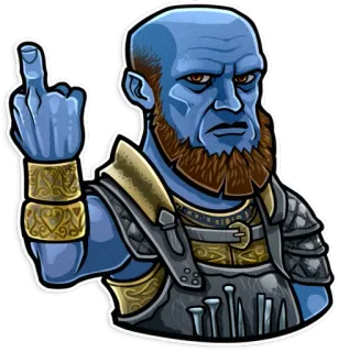 🖕 Stinkefinger, unhöflich, wütend, Geste, beleidigend telegram sticker