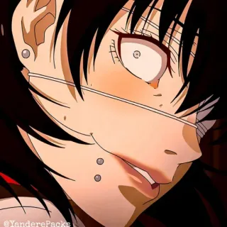 🥢 @YanderePacks anime, yandere, dark, sticker whatsapp sticker