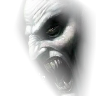 😱 vampire, monster, fangs, horror, creature, evil, scary telegram sticker