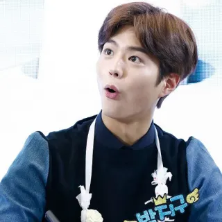😳 Park Bo-gum 박보검 acteur coréen, célébrité, beau, coréen, acteur, personne telegram sticker